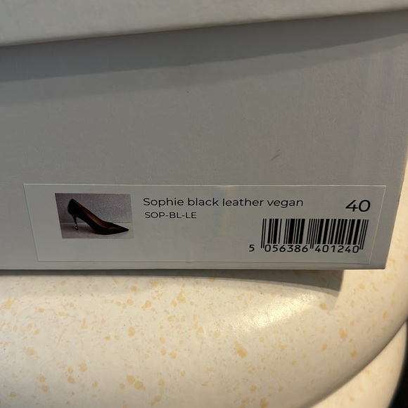 BNIB Allkind black vegan leather pumps 40 (9) “Sophie” - Picture 4 of 4